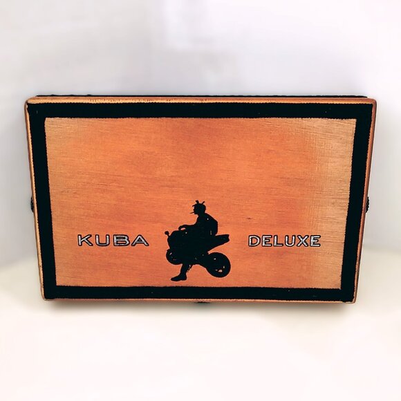 Suenos de Saundra Upcycle, RARE KUBA DELUXE, Cigar Box, Home Accent/Storage - Picture 3 of 12
